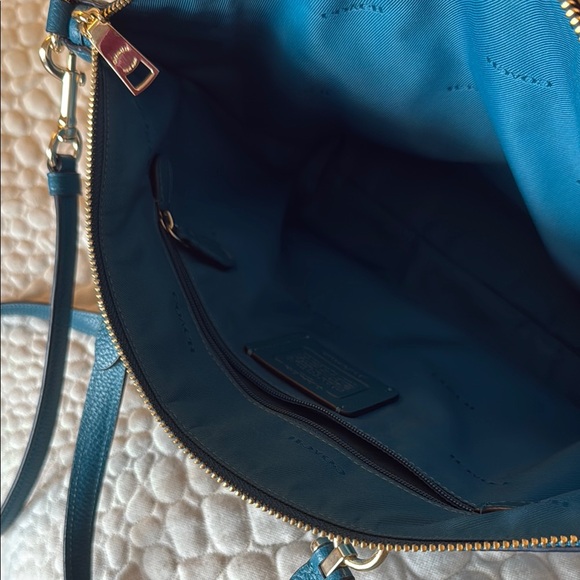 Coach Leather Bag w/ Crossbody Strap - Picture 6 of 11